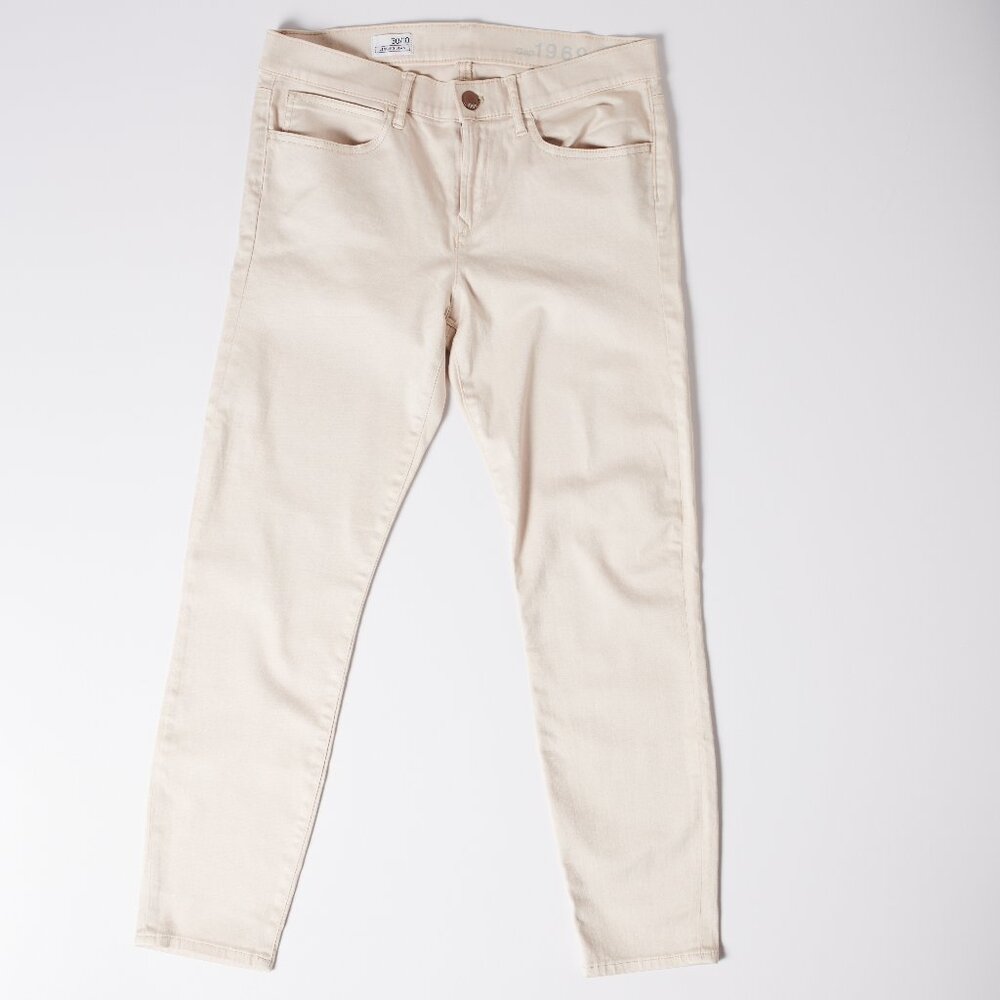 GAP 1969 Legging Jeans. Beige Colored  Size 30/10